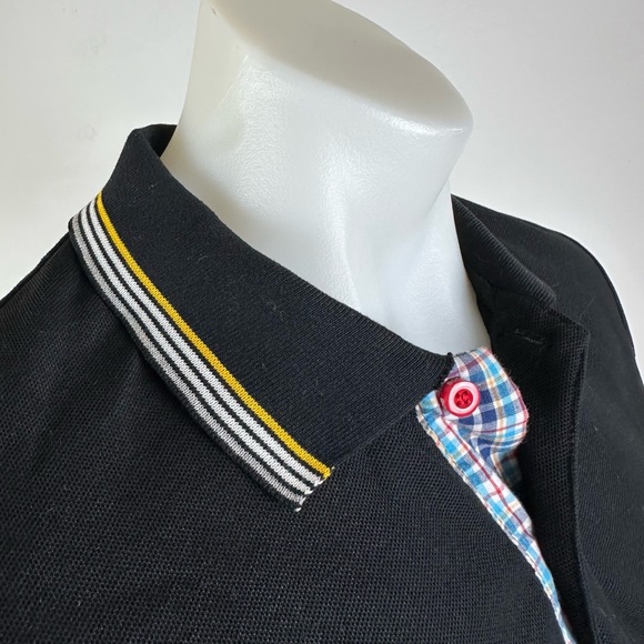 Hugo Boss Interesting Design Polo Shirt Size XL - Picture 10 of 10